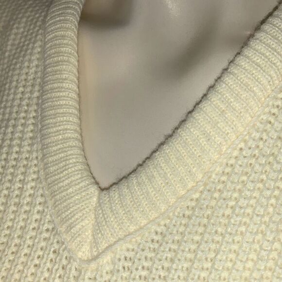 Vintage Pastel Yellow Acrylic Sweater Vest Size Small - Picture 9 of 12